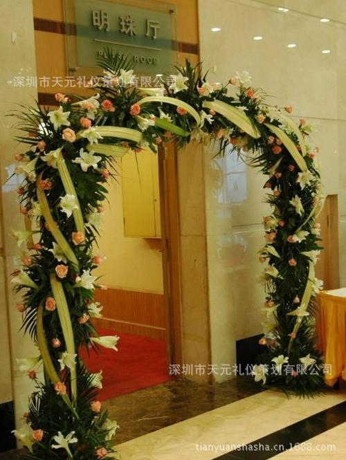 深圳婚慶鮮花拱門布置 天元禮儀策劃的浪漫藝術(shù)